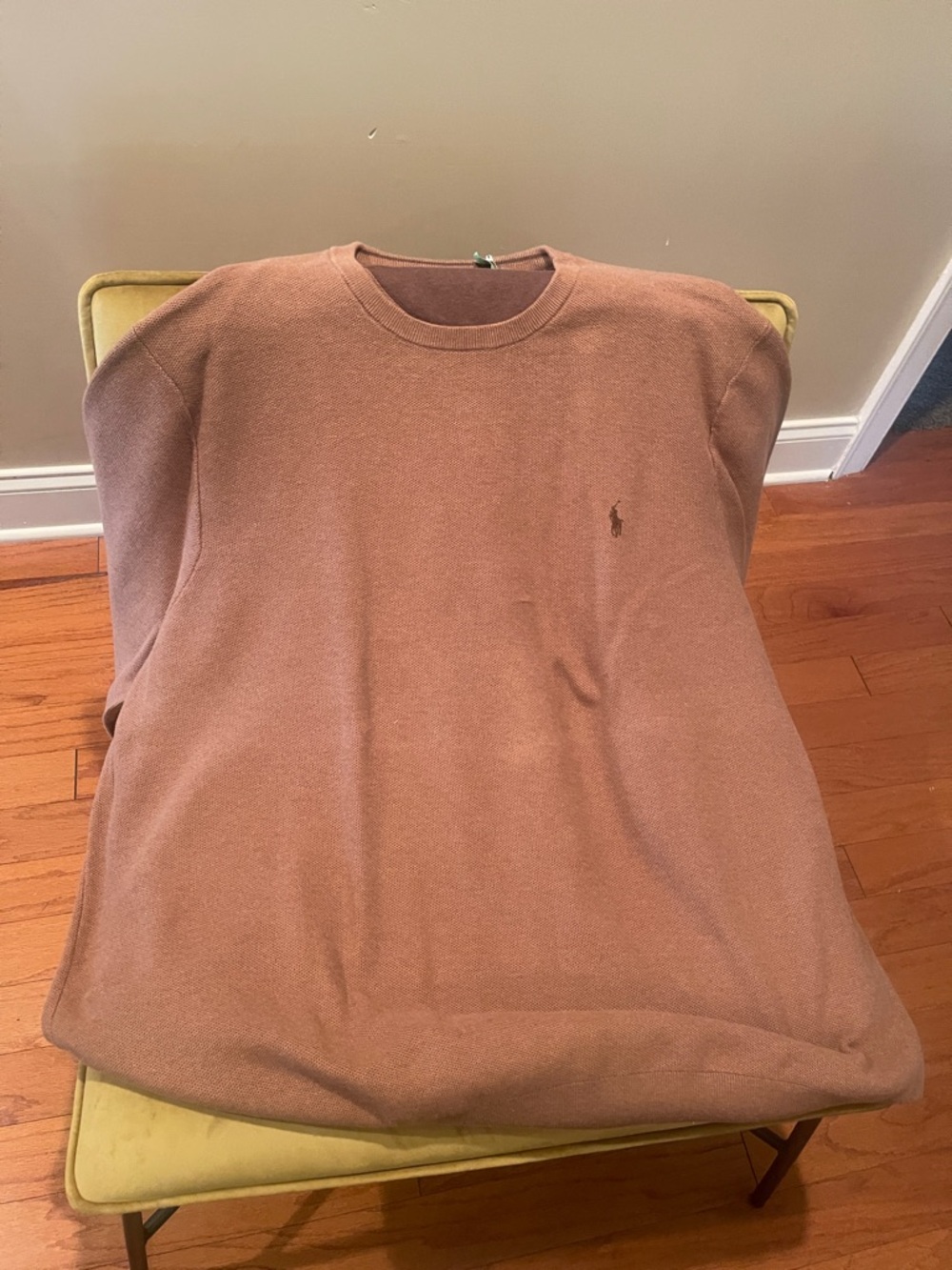 Ralph Lauren Men’s Camel Crewneck Sweater